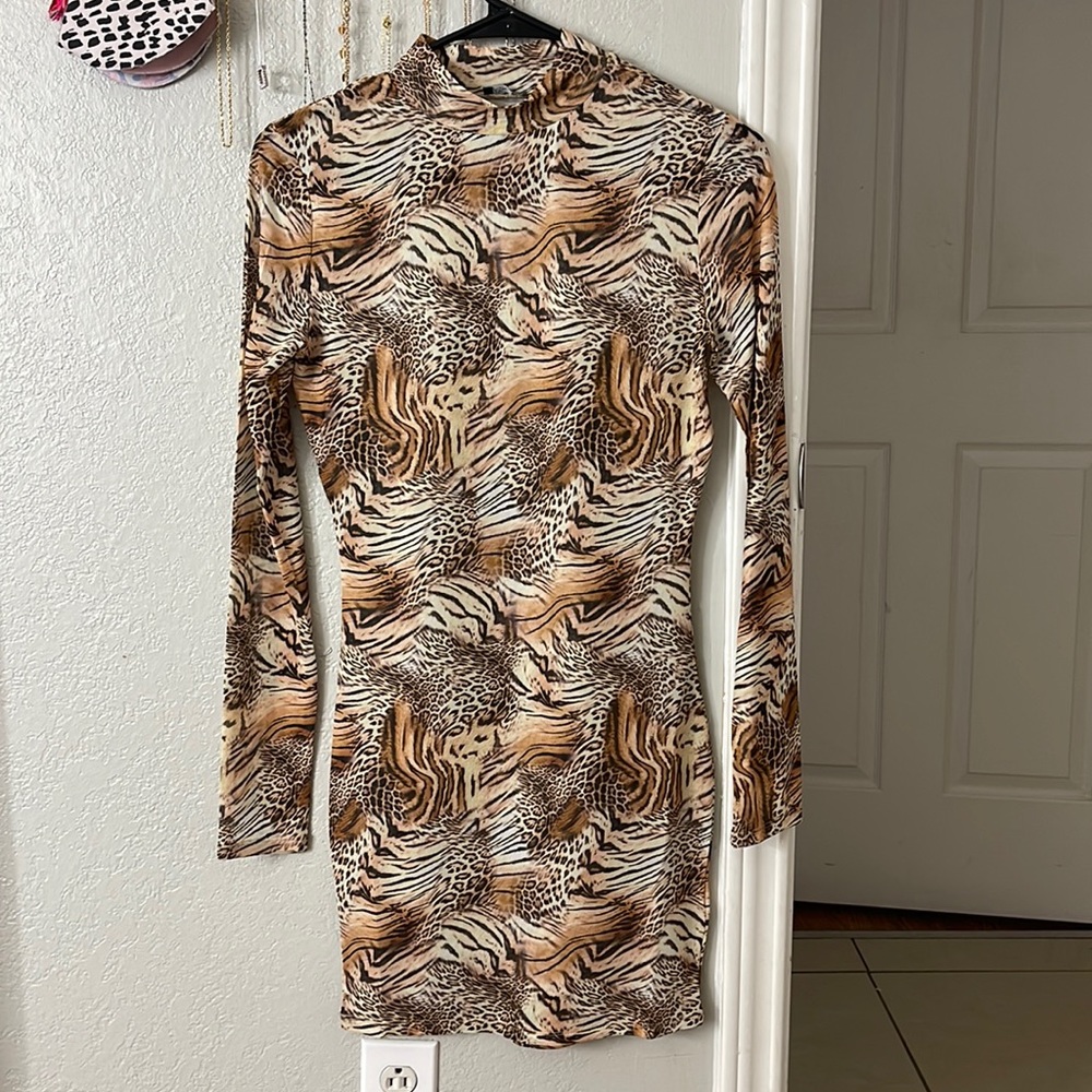 Cute cheetah print dress